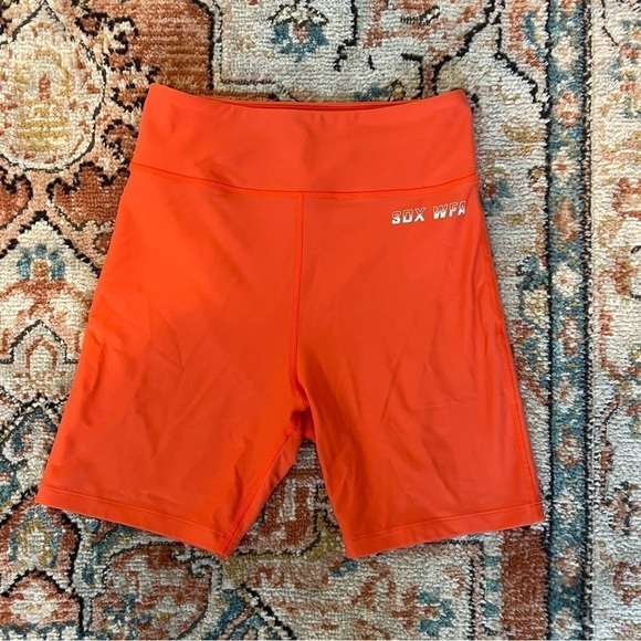 Sarah’s Day x White Fox Monza Shorts Neon Bike Shorts Medium - Picture 3 of 5